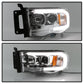 Spyder Dodge Ram 1500 02-05 V2 Projector Headlights - Light Bar DRL - Chrome PRO-YD-DR02V2-LB-C 5084613