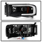 Spyder Dodge Ram 1500 02-05/Ram 2500/3500 03-05 High-Power LED Headlights - Black PRO-YD-DR02V2PL-BK 5088079