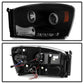 Spyder Dodge Ram 1500 06-08 06-09 Projector Headlights LED Halo LED Blk Smke PRO-YD-DR06-HL-BSM 5078391