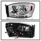 Spyder Dodge Ram 1500 06-08/Ram 2500 06-09 Projector Headlights LED Halo LED Chrm PRO-YD-DR06-HL-C 5010018