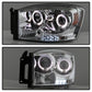 Spyder Dodge Ram 1500 06-08/Ram 2500 06-09 Projector Headlights LED Halo LED Chrm PRO-YD-DR06-HL-C 5010018