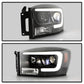SPYDER 06-08 Dodge Ram 1500 LED Headlights - Black PRO-YD-DR06PL-BK 5088178