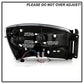 SPYDER 06-08 Dodge Ram 1500 LED Headlights - Black PRO-YD-DR06PL-BK 5088178