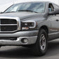 Spyder Dodge Ram 1500 06-08 V2 Projector Headlights - Light Bar DRL - Black (PRO-YD-DR06V2-LB-BK) 5085306