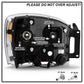Spyder Dodge Ram 1500 06-08 V2 Projector Headlights - Light Bar DRL - Black (PRO-YD-DR06V2-LB-BK) 5085306