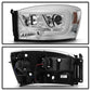 Spyder Dodge Ram 1500 06-08 V2 Projector Headlights - Light Bar DRL - Chrome (PRO-YD-DR06V2-LB-C) 5085290
