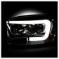 Spyder Dodge Ram 1500 06-08 V2 Projector Headlights - Light Bar DRL - Chrome (PRO-YD-DR06V2-LB-C) 5085290
