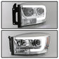 Spyder Dodge Ram 1500 06-08 V2 Projector Headlights - Light Bar DRL - Chrome (PRO-YD-DR06V2-LB-C) 5085290