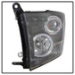 Spyder Dodge Ram 1500 09-14 10-14 Projector Headlights Halogen- LED Halo LED - Blk PRO-YD-DR09-HL-BK 5010032