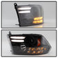 Spyder Dodge Ram 09-12 Projector Headlights Light Bar DRL Black PRO-YD-DR09-LBDRL-BK 5081001