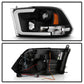 SPYDER 09-18 Dodge Ram 2500/3500 Factory Halogen Model Only (PRO-YD-DR09PL-SB-BK) 5088482