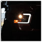 Spyder 09-16 Dodge Ram 1500 Version 2 Headlights Light Bar DRL Black PRO-YD-DR09V2-LBDRL-BK 5084811