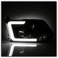Spyder 09-16 Dodge Ram 1500 Version 2 Headlights Light Bar DRL Black PRO-YD-DR09V2-LBDRL-BK 5084811