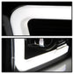 Spyder 09-16 Dodge Ram 1500 Version 2 Headlights Light Bar DRL Black PRO-YD-DR09V2-LBDRL-BK 5084811