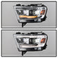 SPYDER Dodge Ram 19-20 Halogen Model Only Projector Headlights Chrome PRO-YD-DR19HALAP-SEQ-C 5087638