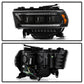 SPYDER 19-22 Dodge Ram 2500/3500 (Halogen Model Only) Proj. Headlights (PRO-YD-DR19HDHALAP-SEQ-BK) 5088604