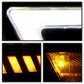 SPYDER 19-22 Dodge Ram 2500 (Halogen Only) Projector Headlights - Black PRO-YD-DR19HDHALSI-SEQ-BK 5088611