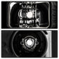 SPYDER 19-22 Dodge Ram 2500 (Halogen Only) Projector Headlights - Black PRO-YD-DR19HDHALSI-SEQ-BK 5088611