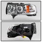 Spyder Dodge Ram 1500 94-01 94-02 Projector Headlights LED Halo LED Chrm PRO-YD-DR94-HL-AM-C 5010094
