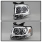 Spyder Ford Expedition 07-13 Projector Headlights Light Tube DRL Chrm PRO-YD-FE07-LTDRL-C 5079510