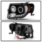 Spyder Ford Escape 08-12 Projector Headlights Halogen Model Only - DRL Black PRO-YD-FES08-DRL-BK 5074225
