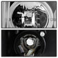 Spyder Ford Escape 08-12 Projector Headlights Halogen Model Only - DRL Black PRO-YD-FES08-DRL-BK 5074225
