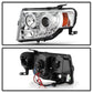 Spyder Ford Escape 08-12 Projector Headlights Halogen Model Only - DRL Chrome PRO-YD-FES08-DRL-C 5074232