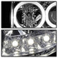 Spyder Ford Escape 08-12 Projector Headlights Halogen Model Only - DRL Chrome PRO-YD-FES08-DRL-C 5074232