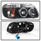 Spyder Ford Explorer 95-01 1PC Projector Headlights LED Halo Blk PRO-YD-FEXP95-HL-1PC-BK 5010131