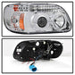 Spyder Ford Explorer 95-01 1PC Projector Headlights LED Halo Chrm PRO-YD-FEXP95-HL-1PC-C 5010148