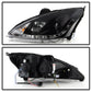 Spyder Ford Focus 00-04 Projector Headlights (Do Not Fit SVT Model)- DRL Blk PRO-YD-FF00-DRL-BK 5010162