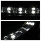 Spyder Ford Focus 00-04 Projector Headlights (Do Not Fit SVT Model)- DRL Blk PRO-YD-FF00-DRL-BK 5010162