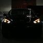 Spyder 15-18 Ford Focus Projector Headlights - Seq Turn Light Bar - Black PRO-YD-FF15-LBSEQ-BK 5086105