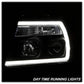 Spyder 04-08 Ford F-150 Projector Headlights - Light Bar DRL - Black PRO-YD-FF15004V2-LB-BK 5084484