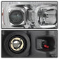 Spyder 04-08 Ford F-150 Light Bar Projector Headlights - Chrome (PRO-YD-FF15004V2-LB-C) 5084637
