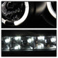 Spyder Ford F150 09-14 Projector Headlights Halogen Model- LED Halo LED Blk PRO-YD-FF15009-HL-BK 5010230