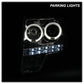 Spyder Ford F150 09-14 Projector Headlights Halogen Model- LED Halo LED Smke PRO-YD-FF15009-HL-SM 5010254