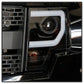 Spyder Ford F150 09-14 Projector Headlights Halogen Model- Light Bar DRL Blk PRO-YD-FF15009-LBDRL-BK 5077592