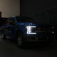 SPYDER 18-20 Ford F-150 Headlights - Halogen Model Only - DRL LED - Black PRO-YD-FF15018HALAP-SEQ-BK 5088475