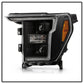 SPYDER Signature 20-21 Ford F150 (Halogen Model) Proj. Headlights - Black (PRO-YD-FF15021HALSI-BK) 5088703