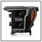 SPYDER Signature 20-21 Ford F150(Halogen Model) Proj. Headlights - Black(PRO-YD-FF15021HALSI-SEQ-BK) 5088710