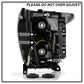 SPYDER Signature 20-21 Ford F150(Halogen Model) Proj. Headlights - Black(PRO-YD-FF15021HALSI-SEQ-BK) 5088710