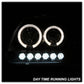 Spyder Ford F150 97-03 Projector - LED Halo Amber Reflctr LED Blk PRO-YD-FF15097-1P-AM-BK 5010261