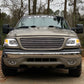 Spyder 97-03 Ford F-150 (After 6/1997) V2 Proj Headlights DRL LED - Chrm (PRO-YD-FF15097V2-LB-C) 5084644