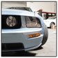 Spyder 05-08 Ford Mustang Projector Headlights V2 w/ LED DRL - Black (PRO-YD-FM05V2-DRL-BK) 5083876