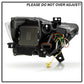 SPYDER 15-17 Ford Mustang LED Headlights - Black (PRO-YD-FM15AP-GRSB-SET-BK) 5089335