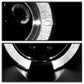 Spyder Ford Mustang 99-04 Projector Headlights LED Halo Black High H1 Low H1 PRO-YD-FM99-1PC-AM-BK 5010445