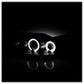 Spyder Ford Mustang 99-04 Projector Headlights LED Halo Black High H1 Low H1 PRO-YD-FM99-1PC-AM-BK 5010445