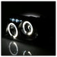 Spyder Ford Ranger 01-11 1PC Projector Headlights LED Halo LED Blk PRO-YD-FR01-1PC-HL-BK 5010490