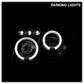 Spyder Ford Ranger 01-11 1PC Projector Headlights LED Halo LED Blk Smke PRO-YD-FR01-1PC-HL-BSM 5078476